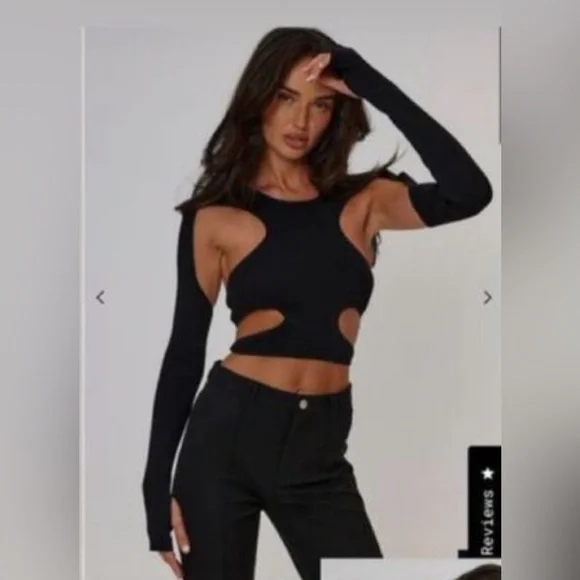 Cutout top as seen on Alix earl - Picture 3 of 3